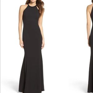 Lulus beaded neck evening gown